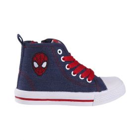 Zapatilla Loneta Suela Pvc Alta Spiderman