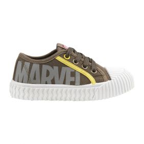 Zapatilla Loneta Suela Pvc Cordones Marvel