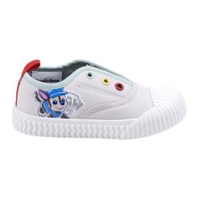 Zapatilla Loneta Suela Pvc Elásticos Paw Patrol