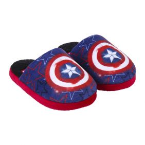Zapatillas De Casa Abierta Avengers Capitan America