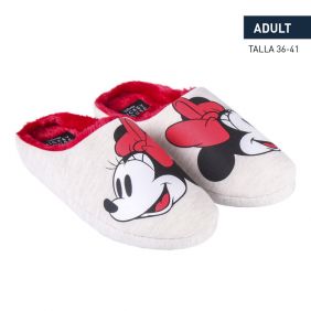 Zapatillas De Casa Abierta Minnie Adulto