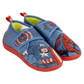 Zapatillas De Casa Francesita Velcro Marvel