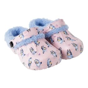 Zapatillas De Casa Zueco Borreguillo Bluey 