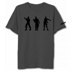 Camiseta Fortnite Equipo Gris