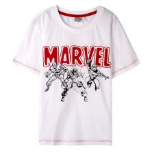 Camiseta Corta Single Jersey Marvel