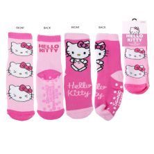 Calcetin Antideslizante Aplicaciones Hello Kitty W