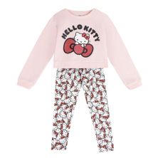 Conjunto 2 Piezas Cotton Brushed Leggin Hello Kitty  