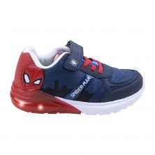 Deportiva Suela Tpr Con Luces Spiderman