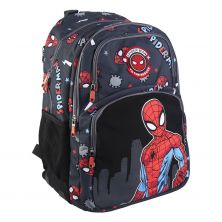 Mochila Escolar Grande 44 Cm Spiderman 32 cm
