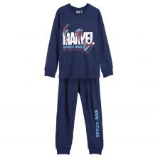 Pijama Largo Single Jersey Spiderman