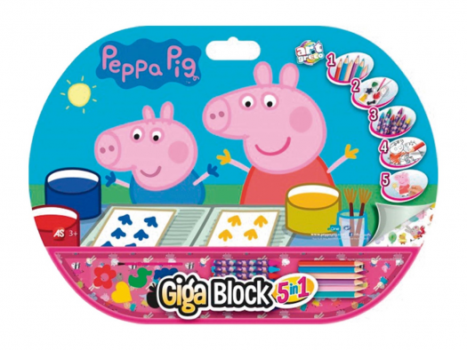 Peppa Pig Giga Block 4 en 1