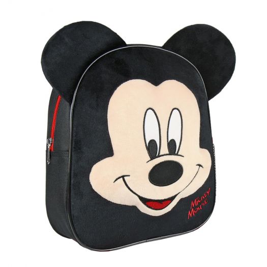 Redada digestión la licenciatura Comprar Mochila infantil negra de Mickey barato | Super Moments