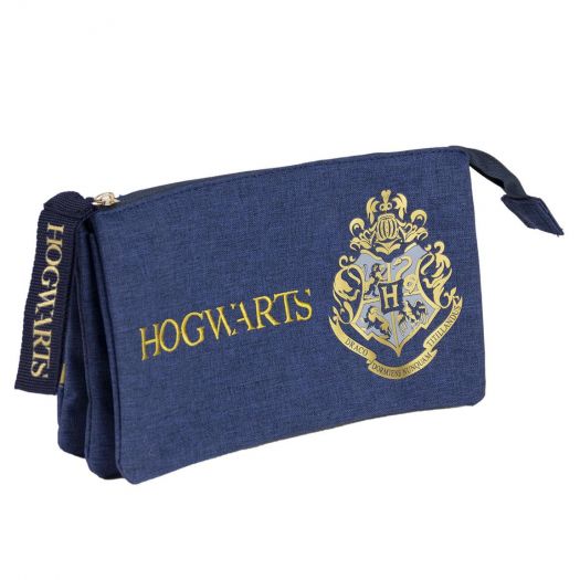 Estuche/Portatodo 3 Compartimentos Harry Potter Gryffindor al mejor precio | Super