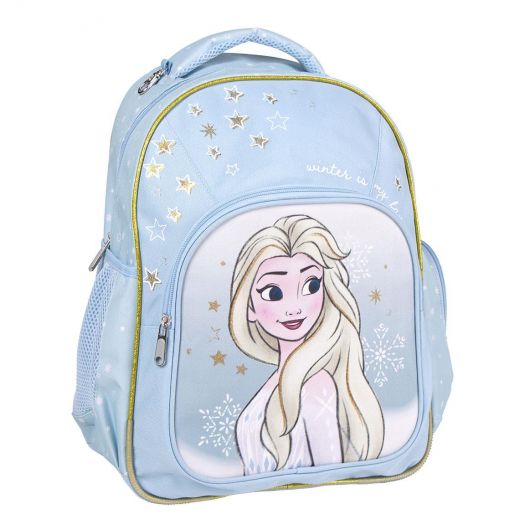 Mochila Escolar Mediana 42 Cm Frozen al mejor precio Super Moments