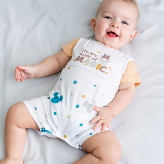 Pelele manga corta hotsell bebe