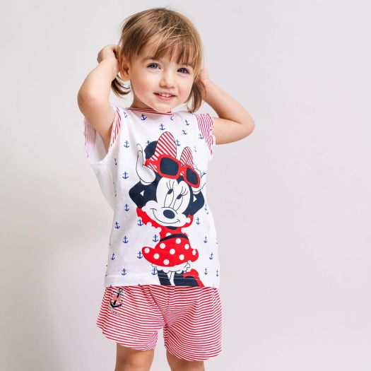 Pijama Corto Tirantes Minnie Bebe al mejor precio Super Moments
