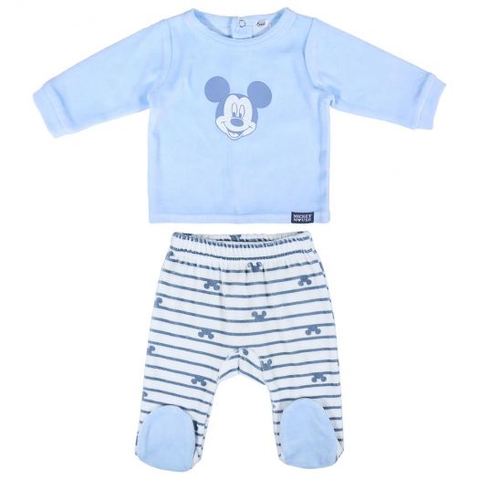 Polaina Bebe Velour Cotton Mickey al mejor precio | Super Moments