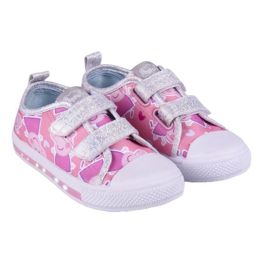 Zapatilla Loneta Baja Luces Peppa Pig al mejor precio Super Moments