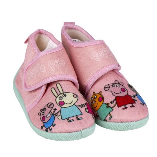 Zapatillas De Casa Media Bota Peppa Pig al mejor precio Super
