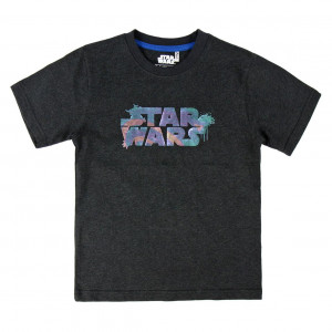 Camiseta manga corta premium logo Star Wars