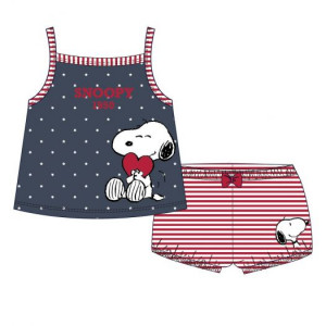 Pijama corto snoopy