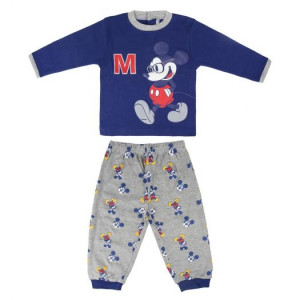 Pijama Largo Mickey Bebé